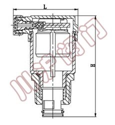自動排氣閥結構圖